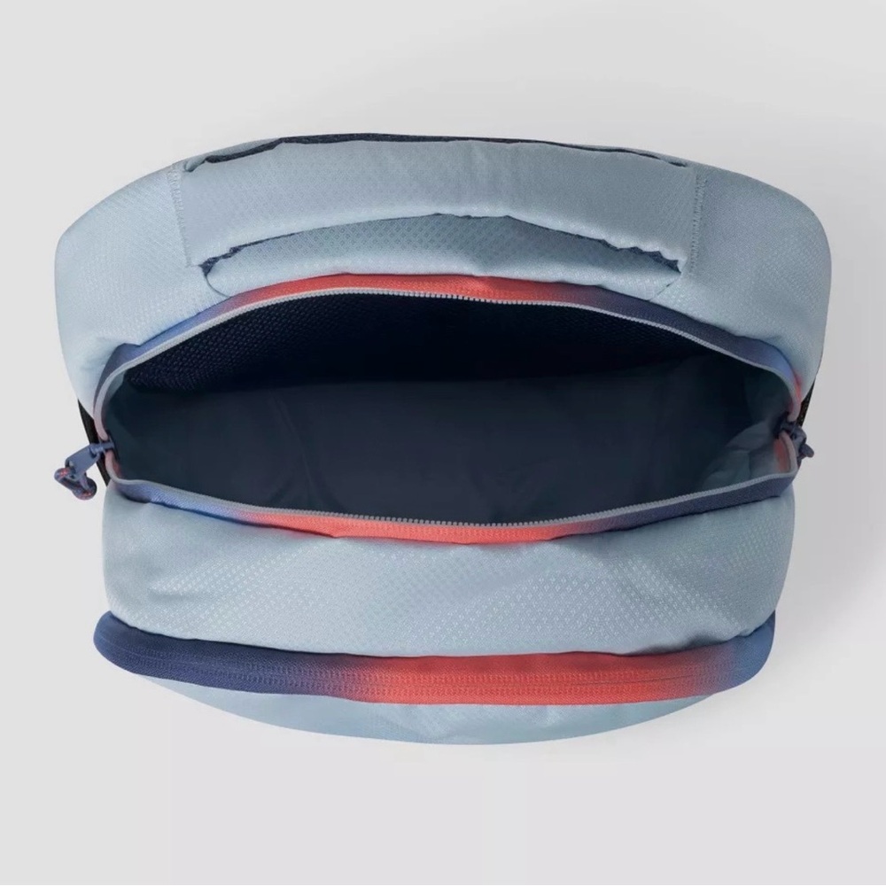 Champion Light Blue Backpack with Navy and Coral Trim - Picture 5 of 16